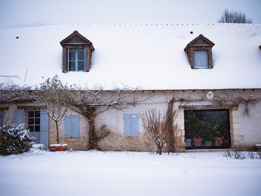 La maison en hiver